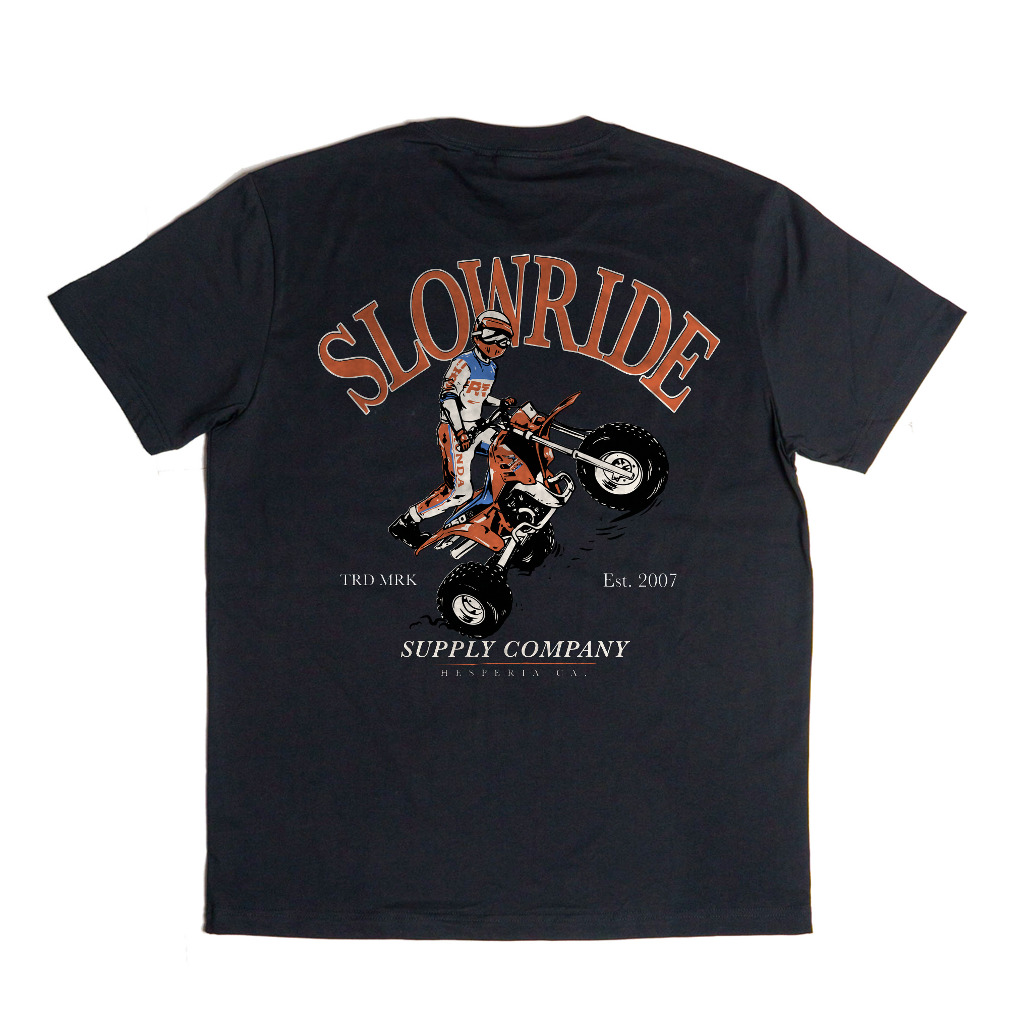 250R Tee - Black back