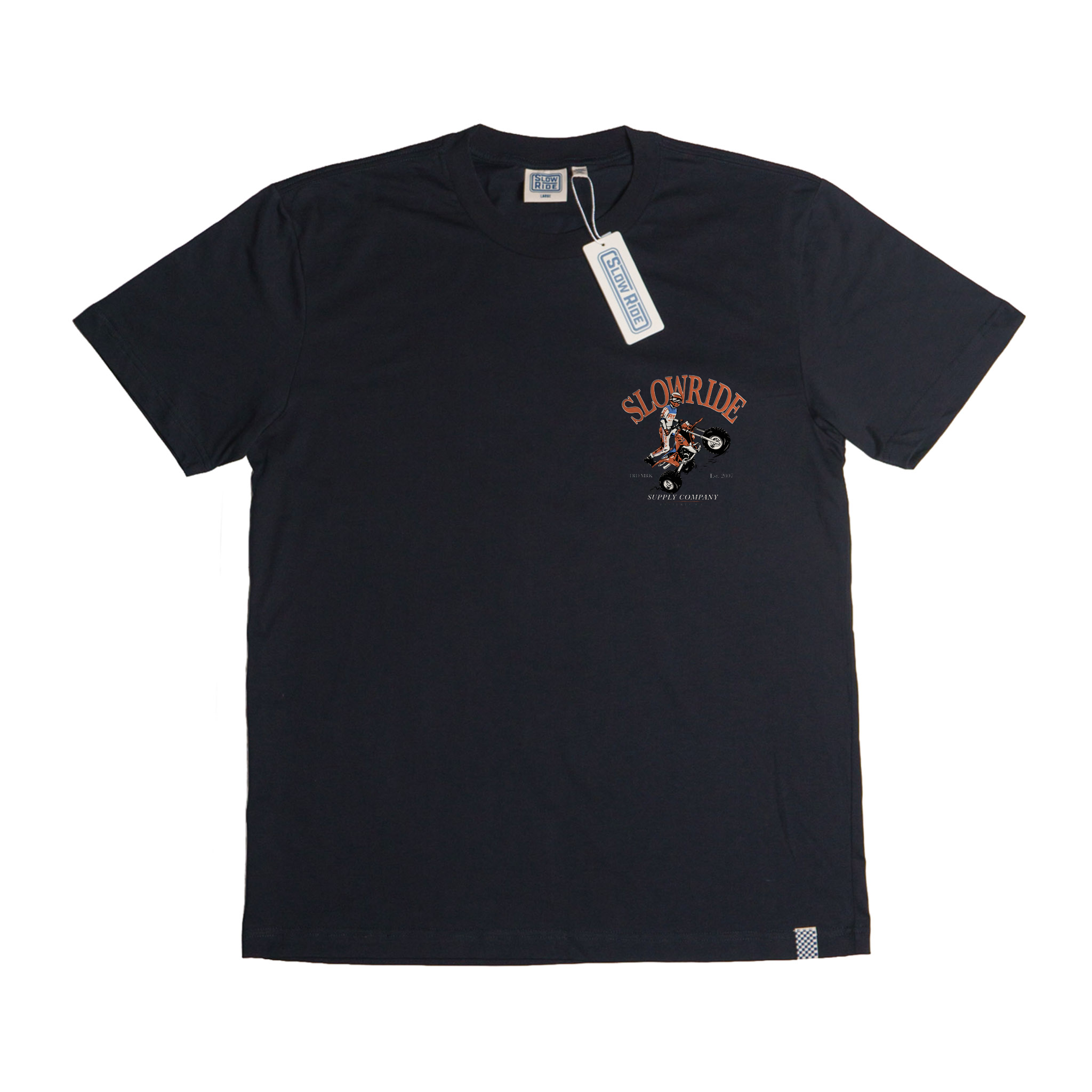 250R Tee - Black front