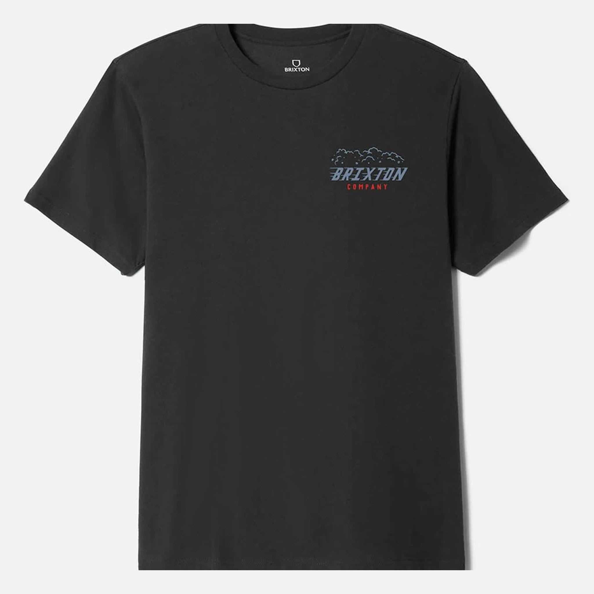 Back of Bulldogger Black Tee, Blank back - Slowride Supply - vintage racing apparel from Slowride Supply