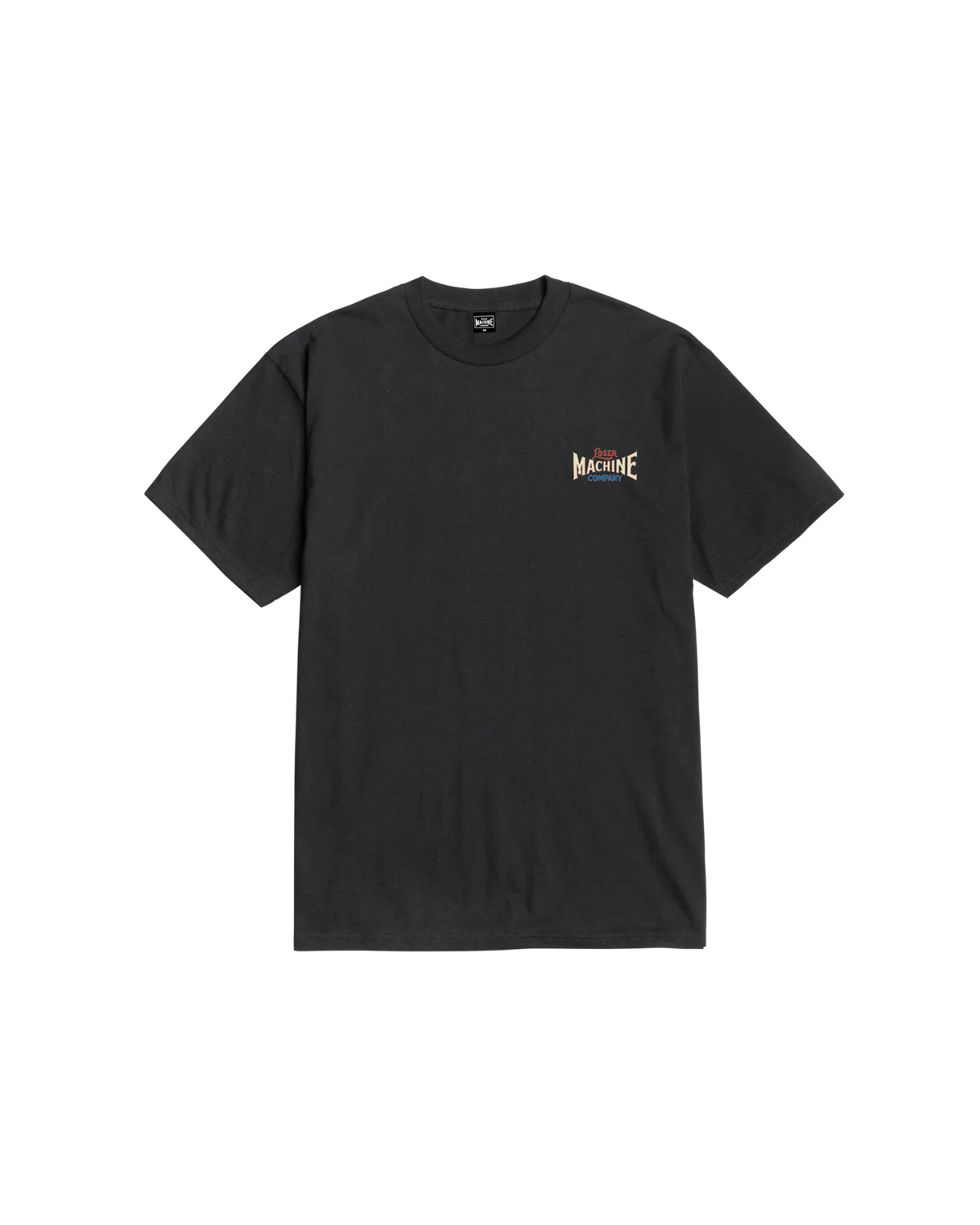 Back of Free Flyer Black Tee, Blank back - Slowride Supply - vintage racing apparel from Slowride Supply