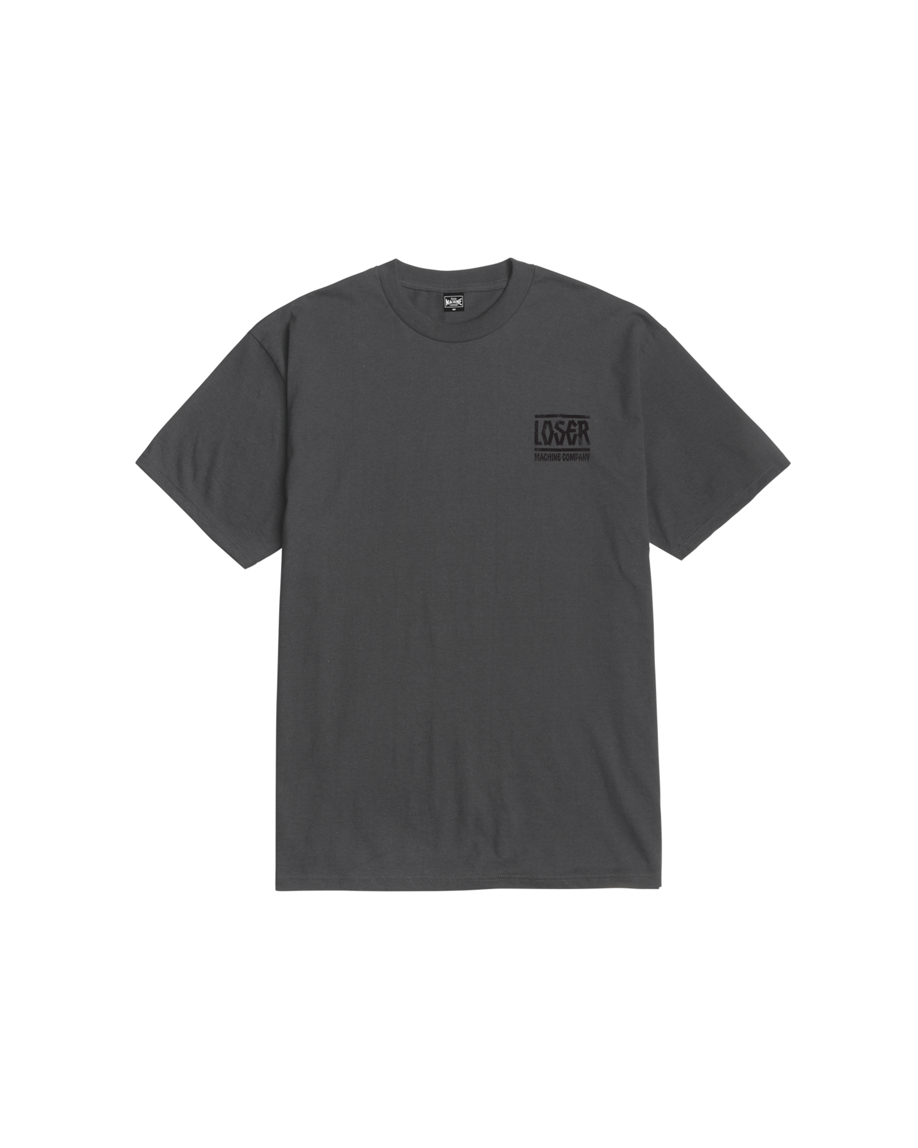 Back of Inside Out Vintage Black Tee, Blank back - Slowride Supply - vintage racing apparel from Slowride Supply
