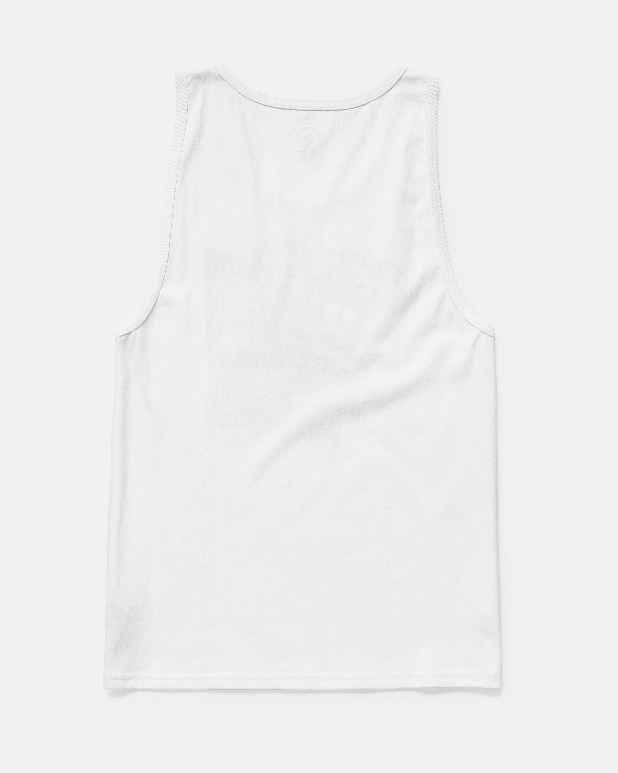 Back of Serve Stoked Tank Apparel White Apparel, Blank back - Slowride Supply - vintage racing apparel from Slowride Supply
