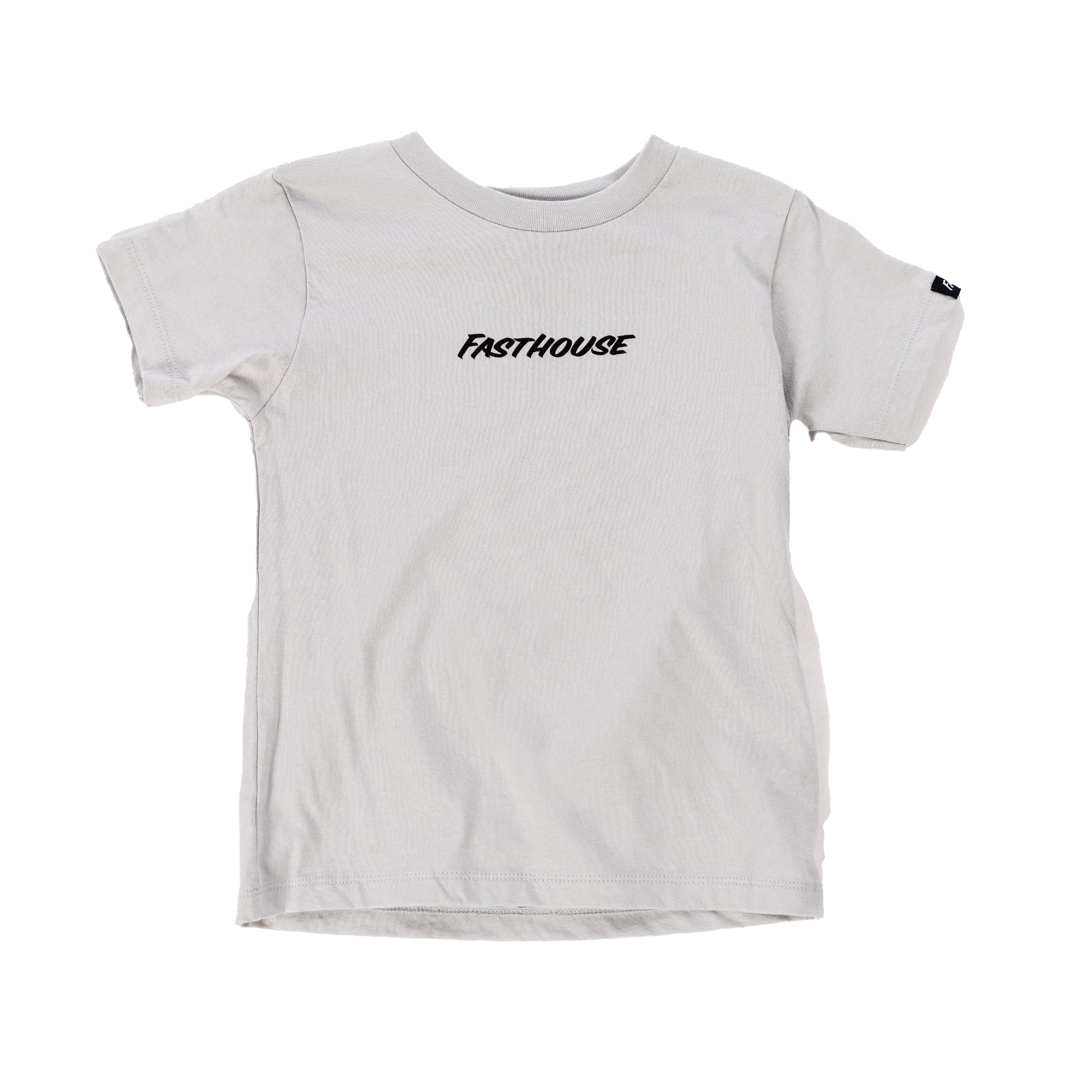 Back of Toddler Spike Tee Kids Athletic Gray Kids Tee, Blank back - Slowride Supply