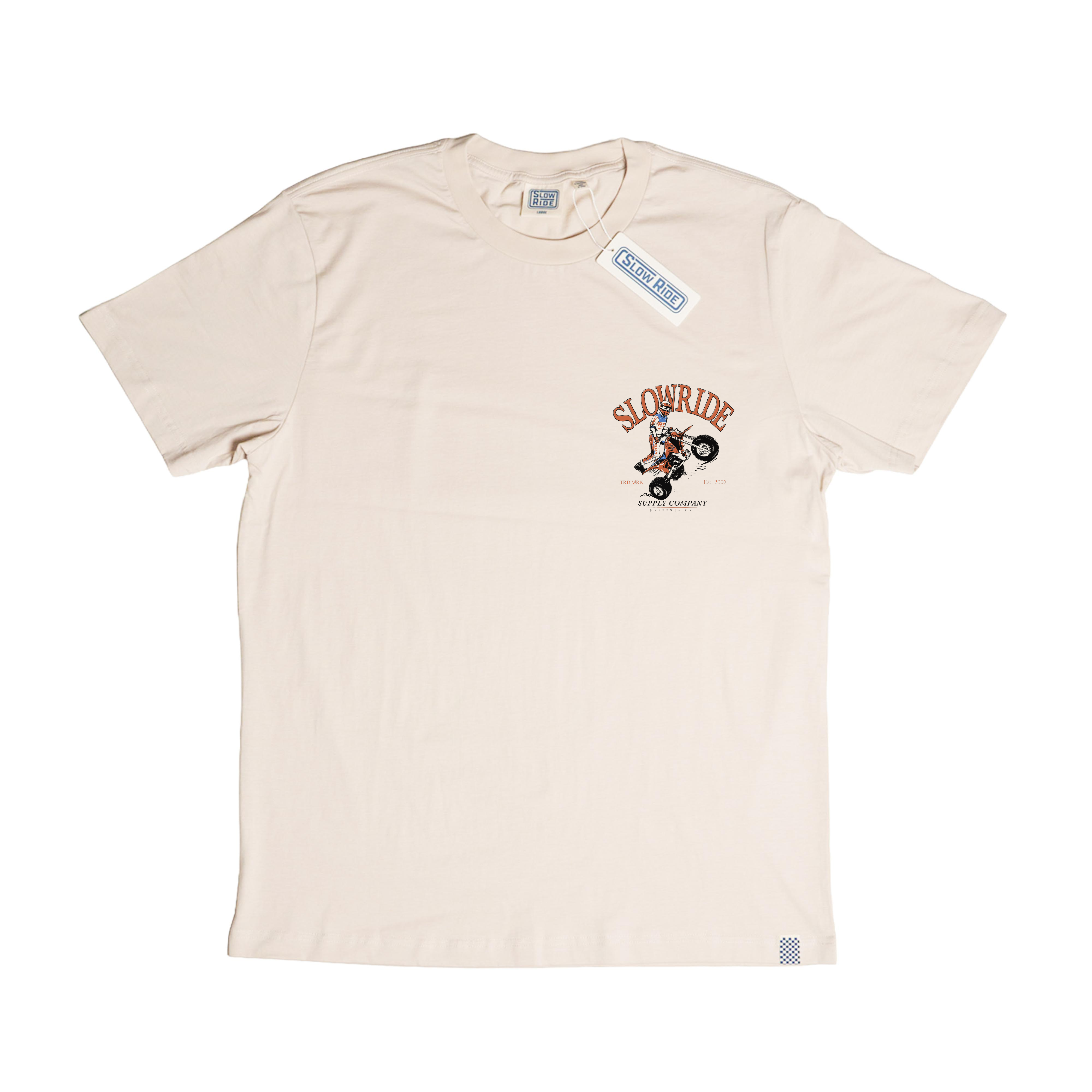 250R Tee - Bone front