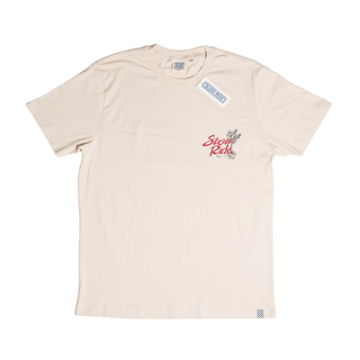 To Nowhere Tee - Bone front