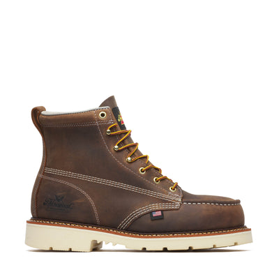 Back of 804-4375 6" Trail Crazyhorse Boots Boots, Blank back - Slowride Supply - vintage racing apparel from Slowride Supply