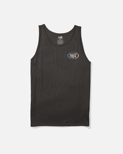 Back of America a Frame Tank Tank Top Black Tank Top, Blank back - Slowride Supply