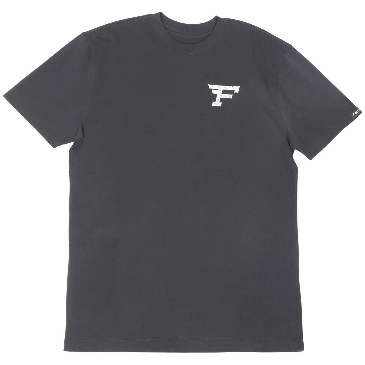 Back of Arthur Black Tee, Blank back - Slowride Supply - vintage racing apparel from Slowride Supply