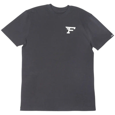 Back of Arthur Black Tee, Blank back - Slowride Supply - vintage racing apparel from Slowride Supply