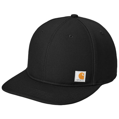 Back of Ashland Cap Brown Hat, Small woven label with orange and white logo on side panel - Slowride Supply