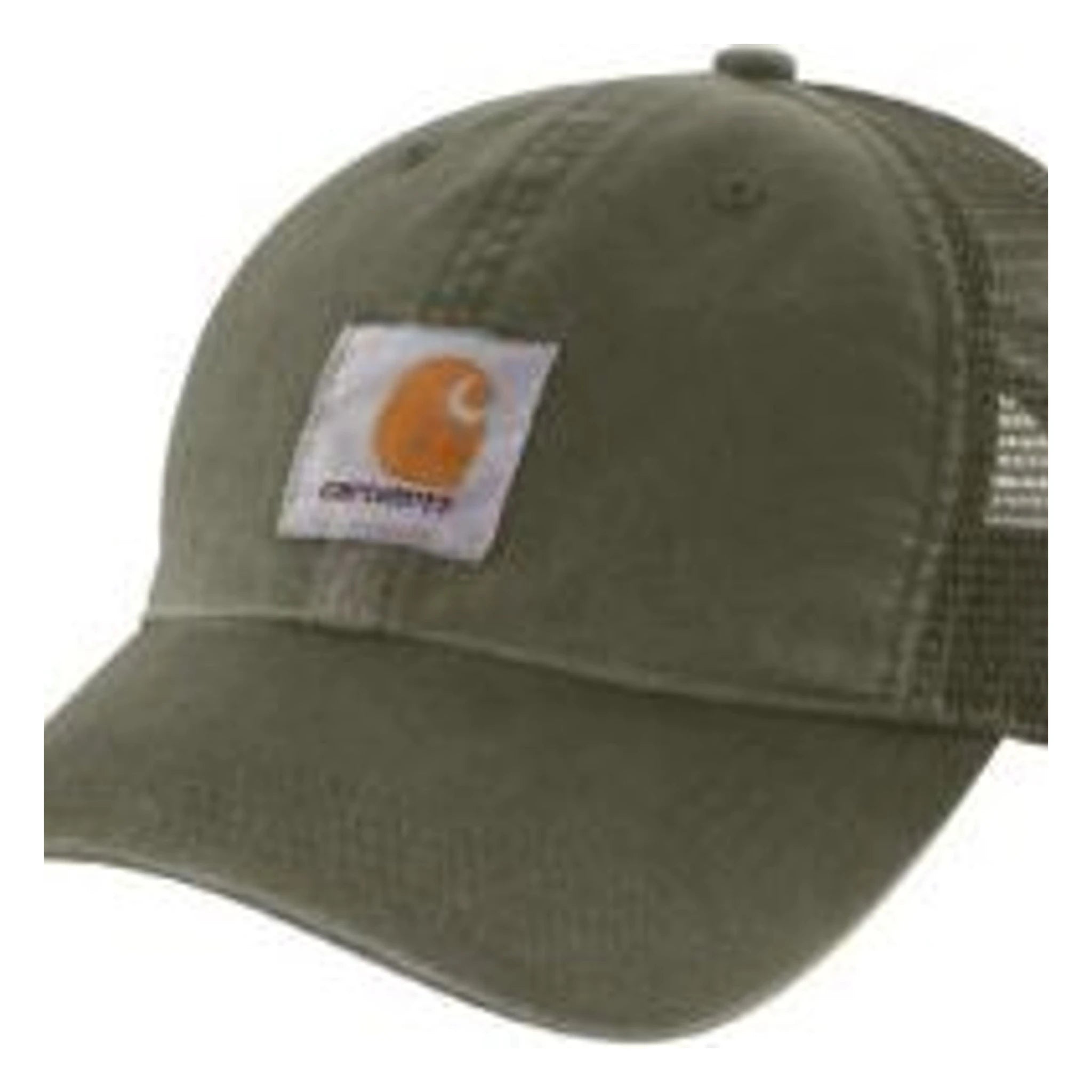 Back of Canvas Mesh Black Hat, Mesh back panel with ventilation holes and adjustable closure - Slowride Supply