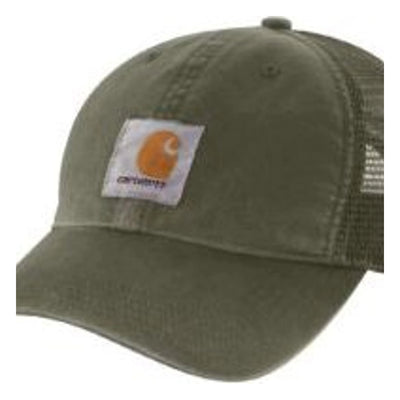 Back of Canvas Mesh Black Hat, Mesh back panel with ventilation holes and adjustable closure - Slowride Supply