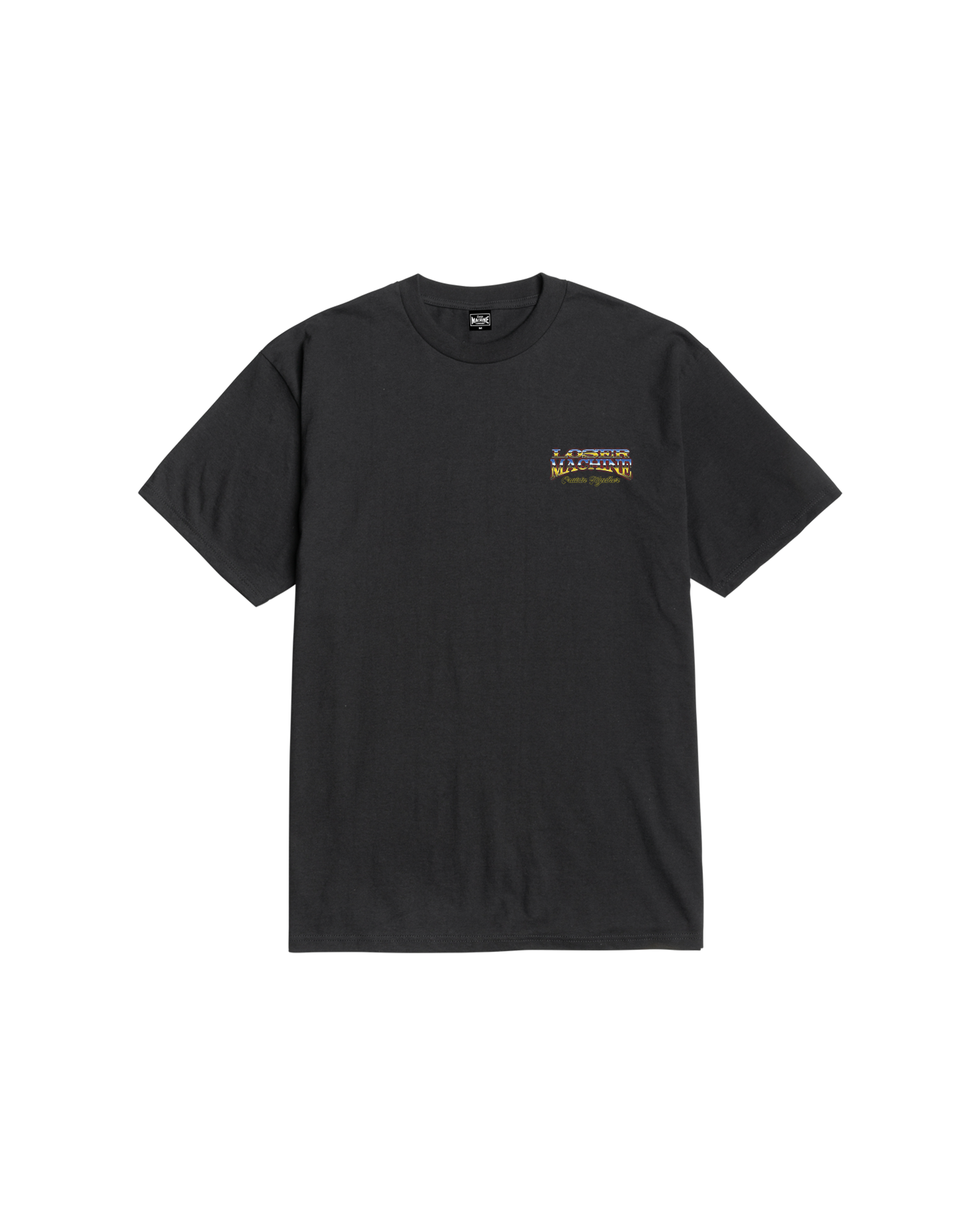 Back of Cruisin Together Black Tee, Blank back - Slowride Supply - vintage racing apparel from Slowride Supply