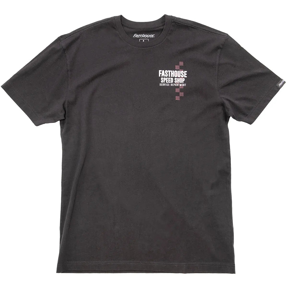 Back of Finch Black Tee, Blank back - Slowride Supply - vintage racing apparel from Slowride Supply