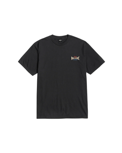 Back of Free Flyer Black Tee, Blank back - Slowride Supply - vintage racing apparel from Slowride Supply