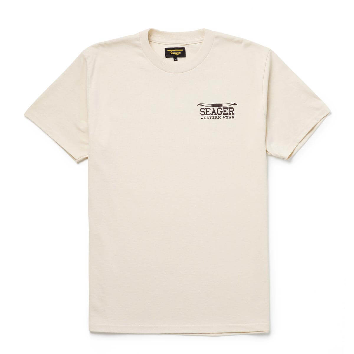 Back of Herd Vintage White Tee, Blank back - Slowride Supply - vintage racing apparel from Slowride Supply
