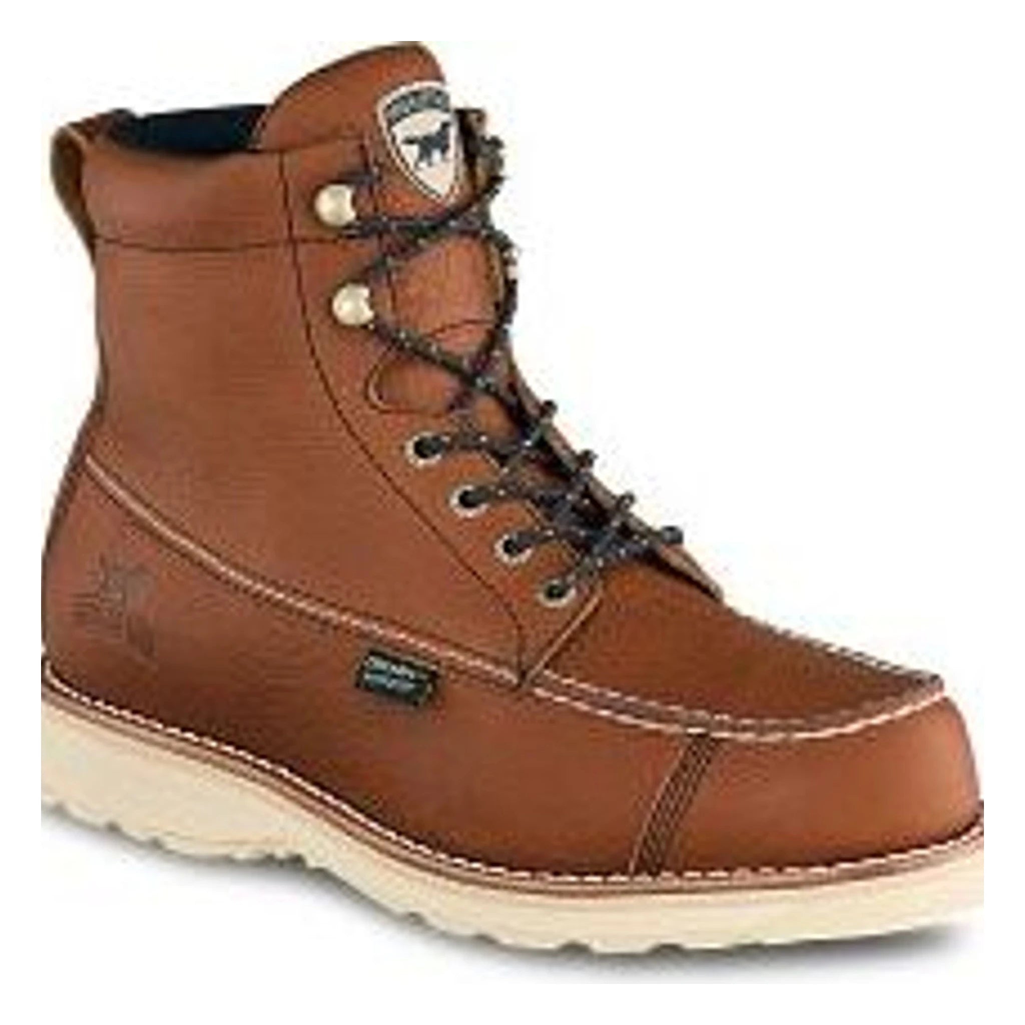 Back of Hunt/wingshooter A0838 Boots Boots, Cream-colored crepe sole with dark stitching along the seam line - Slowride