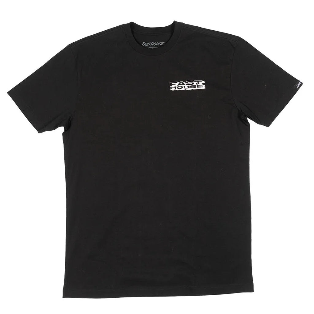 Back of Maintenance Black Tee, Blank back - Slowride Supply - vintage racing apparel from Slowride Supply