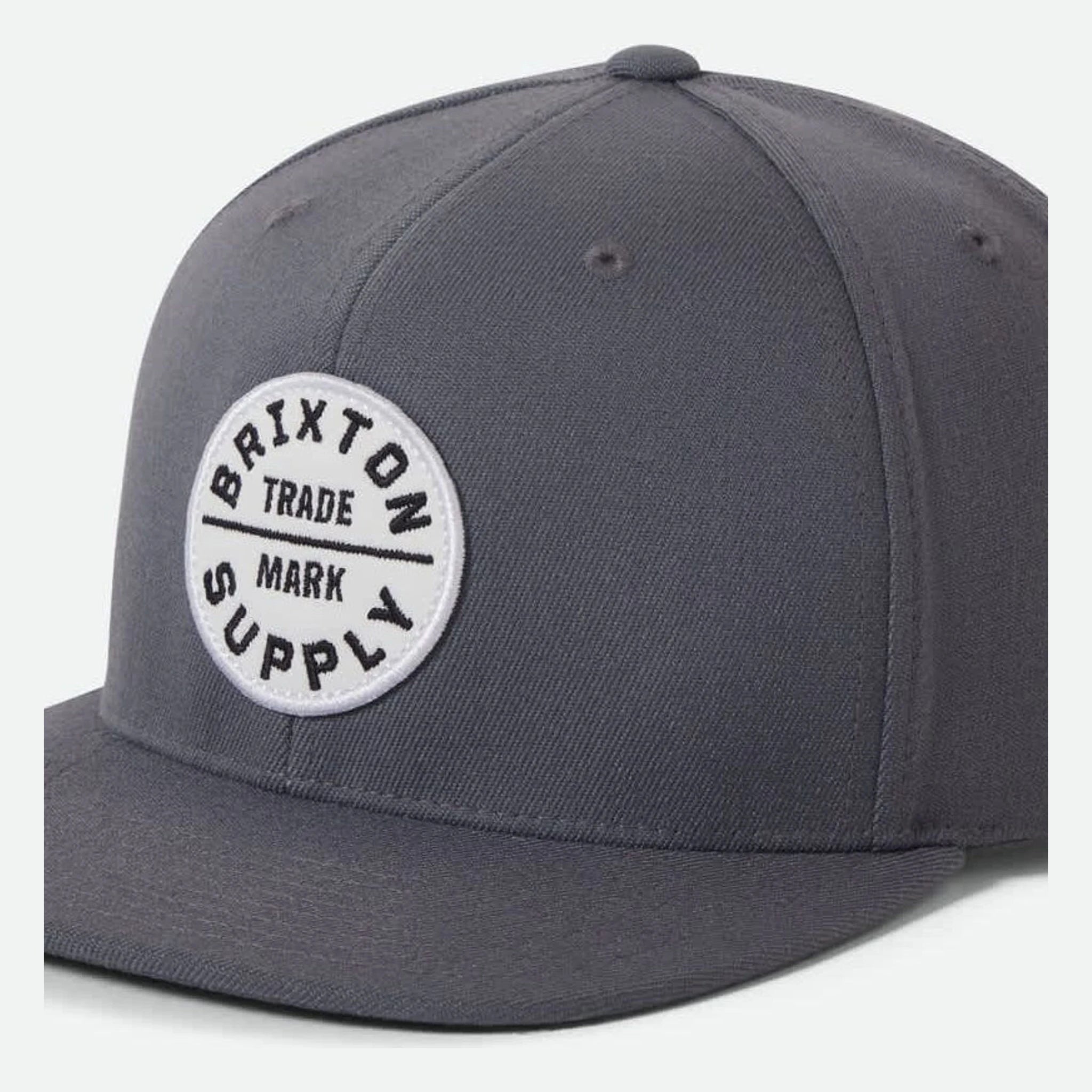 Back of Oath III Snapback Khaki/primal Green Hat, Blank back - Slowride Supply - vintage racing apparel from Slowride Supply
