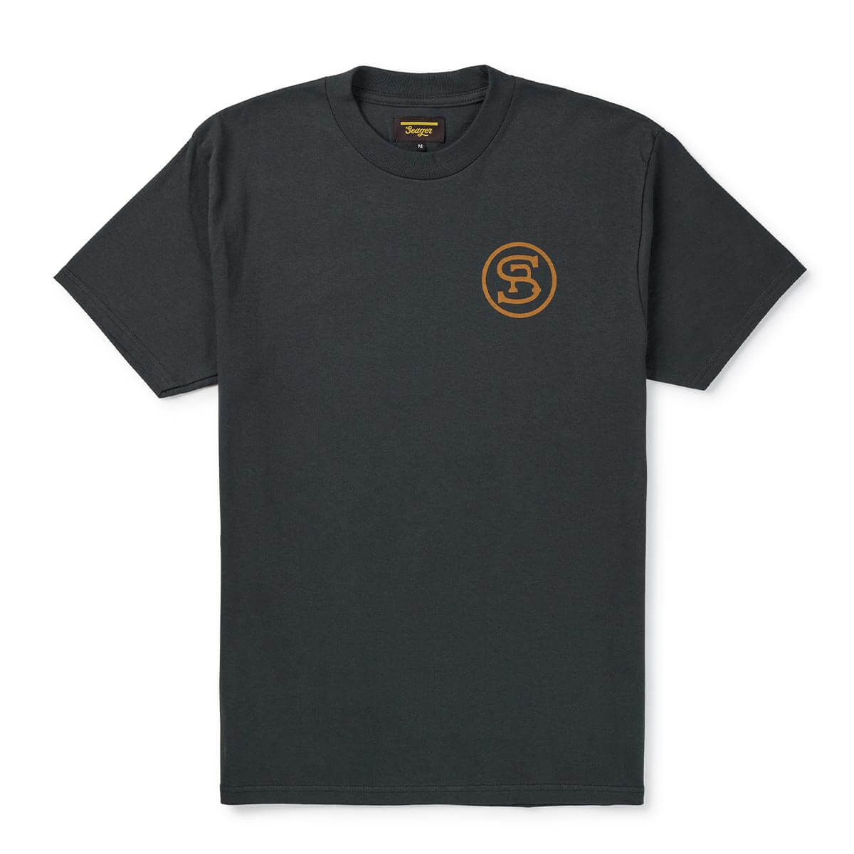 Back of Ride for the Brand Vintage Black Tee, Blank back - Slowride Supply - vintage racing apparel from Slowride Supply