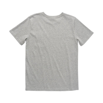 Back of Tk6513 Short Sleeve Pocket Tee Kids Brown Kids Tee, Blank back - Slowride Supply