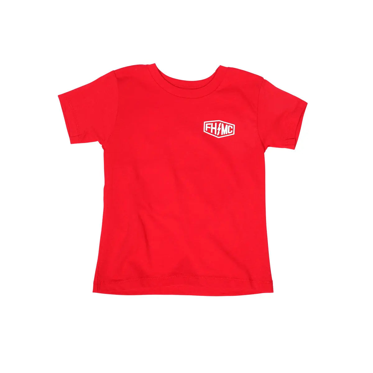 Back of Toddler Gibson Tee Kids Red Kids Tee, Blank back - Slowride Supply - vintage racing apparel from Slowride Supply
