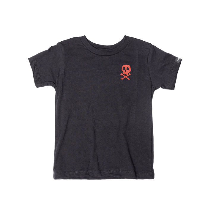Back of Toddler Lost Boys Tee Kids Black Kids Tee, Blank back - Slowride Supply - vintage racing apparel from Slowride Supply