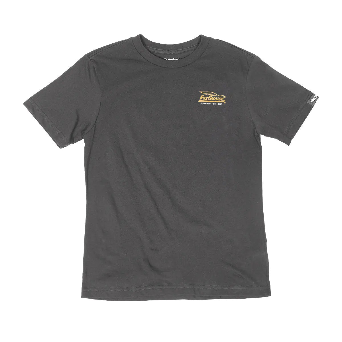 Back of Youth Gilmore Tee Kids Black Kids Tee, Blank back - Slowride Supply - vintage racing apparel from Slowride Supply